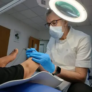 Comfort Feet, mobile foot care logo