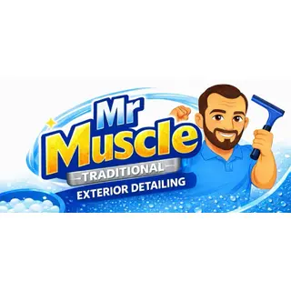 Traditional Mr Muscle logo